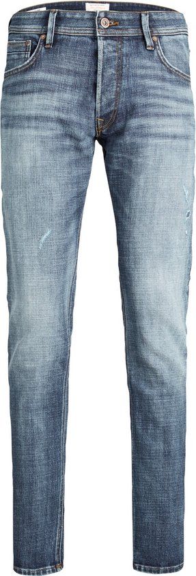 JACK & JONES Glenn Cole Loose Fit Jeans - Men - Blue - W33/L32