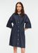 comma Blousejurk blauw denim