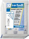 Blasetti Varzi Gevoerde envelop van wit kraftpapier, 320 x 500 mm, bruikbaar formaat, 300 x 440 mm, 10 stuks