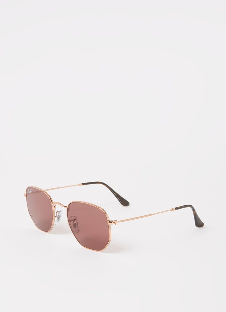 Ray-Ban Hexagonal zonnebril gepolariseerd RB3548N