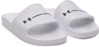 Under Armour UA W ARMR SLIDE LITE-WHT Dames Slippers - Wit - Zwart