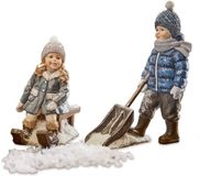 LOBERON Figuurtje, set van 2 Arue bont