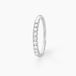Alliance Hera Or Blanc Diamant