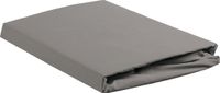 Ambiante Katoen Hoeslaken 180x220 Grijs