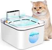 Chatte intelligente fontaine, 3 litres, sans fil, avec détecteur de mouvement et pile