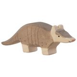 HOLZTIGER Gordeldier - Houten Figuur - Handgemaakt