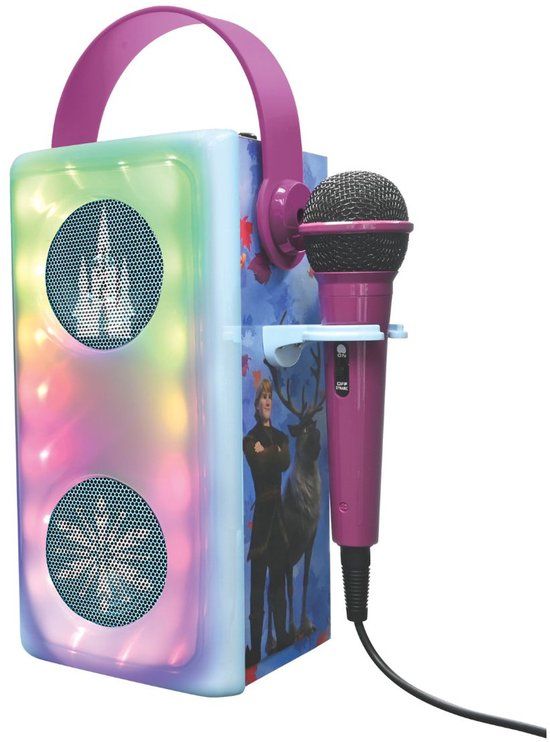 Lexibook Frozen Lichtgevende Krachtige Bluetooth® luidspreker met microfoon