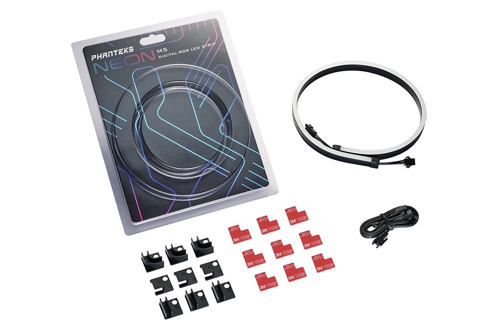 Phanteks Neon M5 D-RGB LED strip zwart