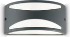 Ideal Lux Lampe murale REX-3 anthracite, 1 point lumineux