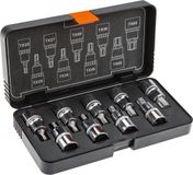 Grupa Topex - Torx Eindkapset - 55 mm - 9 Stuks - Chroom-Vanadiumstaal