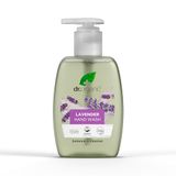 Dr Organic Lavender Hand Wash Cleansing Natural Vegan Cruelty-Free Paraben & SLS-Free Recycled & Recyclable Organic 200ml