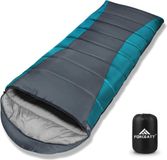 Forceatt Winterslaapzak, -5°-20 graden buitenslaapzak voor 3-4 seizoenen, lichtgewicht en waterdichte warme slaapzak camping voor volwassenen Geschikt voor backpacken, wandelen en reizen.