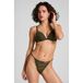Hunkemöller Dames Lingerie String Mini - Groen - maat 2XL