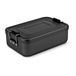 ROMINOX lunchbox, aluminium (geanodiseerd), mat zwart, 17,3 x 11,9 x 5,6 cm