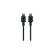 Wentronic 66318 Câble USB 1 m USB 2.0 USB C Noir