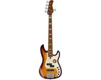 Sire Marcus Miller P8 S5 Swamp Ash 5-snarige elektrische basgitaar Tobacco Sunburst
