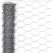 Metalex® Grillage hexagonal, galvanisé, 0,5 x 10 mètre, maillage 13 mm, gris