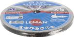 Disque Leman 233049.05 Groove slijpschijf voor metaal 230 x 2,5 x 22,23 mm, 5 stuks