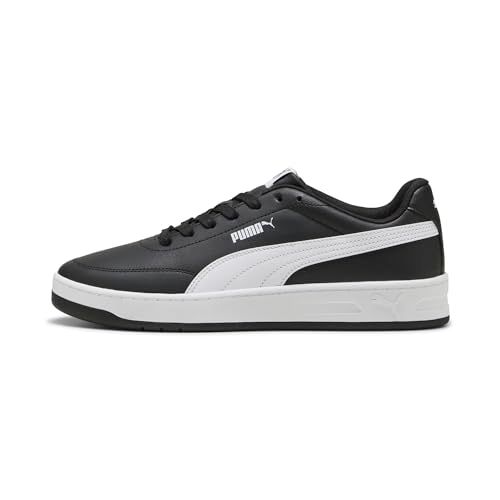 PUMA Unisex Court Classic CleanSneaker, Zwart, 37 EU