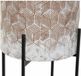 DKD Home Decor Plantenbakken set Metaal Wit 32,5 x 32,5 x 76,5 cm