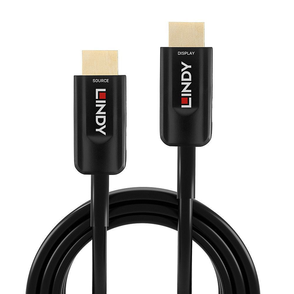 Lindy 38380 HDMI kabel 10 m HDMI Type A (Standaard) Zwart