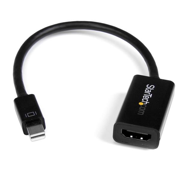 StarTech.com Mini DisplayPort naar HDMI 4K-converter   Mini DisplayPort 1.2 naar HDMI actieve adapter voor mDP-UltraBook / -laptop   4K 30 Hz