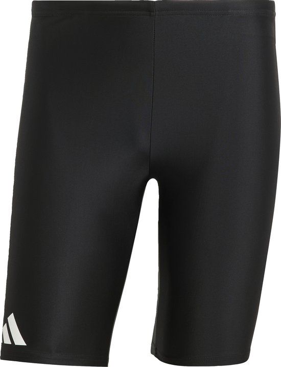 adidas Performance Solid Lange Zwembroek Heren Zwart S