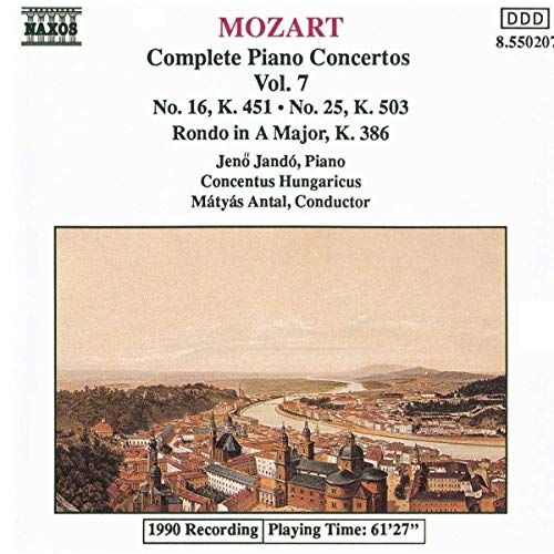 Outhere Jeno Jandó Mozart: Piano Concertos 7 (CD)