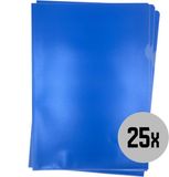 DULA L-mappen A4 Blauw Nerf 25 stuks