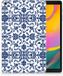 B2Ctelecom Samsung Galaxy Tab A 10.1 (2019) Tablethoesje Flower Blue