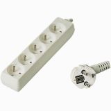 PremiumCord PP5-07 stekkerdoos 7m wit