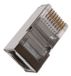 Digitus X-ML-5F-IMP RJ45 Connector Zwart Cat5e Mannelijk 100 stuks