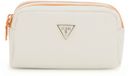 GUESS Utensil zak Double Zip Stone Multi Crème