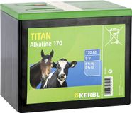 Kerbl Titan Alkaline Battery 9V