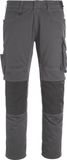 Mascot Pantalon avec poches genoux 12179-203 - anthracite foncé/noir - C48 - 82