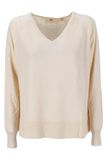 Levi's Petal Trui Met V-hals Wit L Vrouw