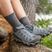 Darn Tough Hiker Micro Crew Midweight met Cushion Wandelsokken voor dames - Merino Wol - Slate - Maat 41/42