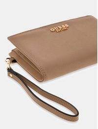 Guess Amorette Slg Organizer Met Dubbele Rits - Fashion Wear - Vrouwen - Bruin