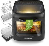 GOURMETmaxx Heteluchtoven met panoramadak en voorvenster 12,5 l