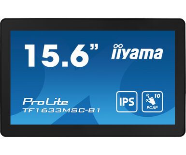 iiyama ProLite TF1633MSC-B1 15.6" Full HD Touchscreen Monitor