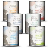 MjAMjAM natvoer kat volwassen, mixpakket 6x800 g Gemengd pakket 3