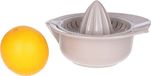 Plasticforte Sinaasappelpers/citruspers - Handmatig - Kunststof - Beige - 18 x 10 cm