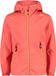 CMP Waterdichte meisjesjas, Polyester, Lange mouw, Rits, Winddicht, Waterafstotend, Effen, Rode kus, 3 jaar