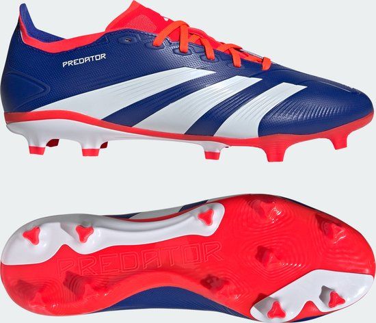 adidas Performance Predator League Firm Ground Voetbalschoenen - Unisex - Blauw - Maat 43 1/3