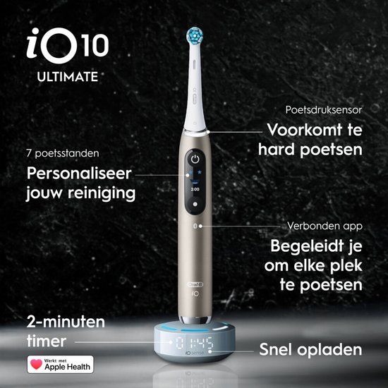 Oral-B iO 10 Elektrische Tandenborstel Goud - Special Edition