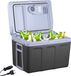 AREBOS Koelbox Elektrisch 12V 230V - 40L - Antraciet