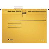 Esselte-Leitz 19843015 hangmappen Alpha karton, geel, 5 stuks