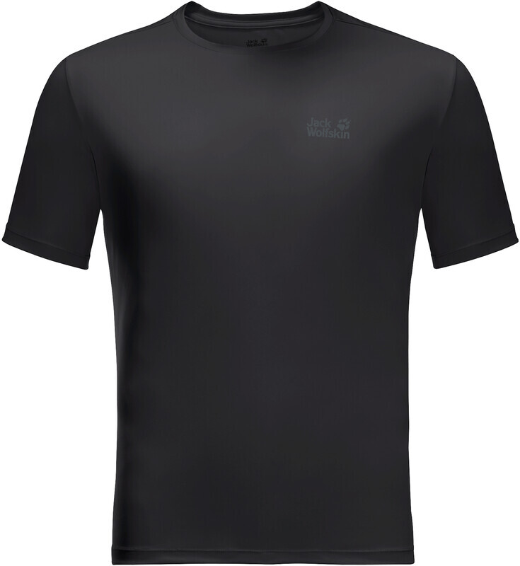 Jack Wolfskin Tech T-shirt Heren, black M 2020 T-shirts