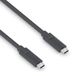 PureLink USB-C naar USB-C kabel - 3.1 Gen 2, 5A, 10G, DP Alt Mode - iSerie - sc, zwart, 1 m