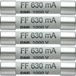 testo Zekering Multimeterzekering, 5-delige set reservezekeringen 630 mA/1000 V